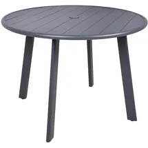 Garden Pleasure Costa Gartentisch Ø 101,5 x 72 cm Anthrazit