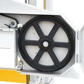 BAMATO Blockbandsäge BBSW-790PROA mit 5,9m Rollbahn und automatischem Vorschub