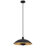 LINDBY Narisara 1-flg. Ø40 rund schwarz/gold