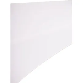 TexDeko Biertischhusse Stretch Weiß 220 x 70 cm