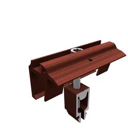 SL Rack Endklemme Vario ohne Erdung - Farbe nach Kundenwunsch