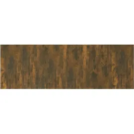 vidaXL Kopfteil mit Nachttischen Räuchereiche Holzwerkstoff