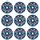 Bosch EXPERT O780 Schleifpapier Set 125 mm 9-tlg.