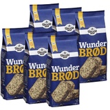 6 x Bio Backmischung Wunderbrød Haferflockenbrot (6x600g)