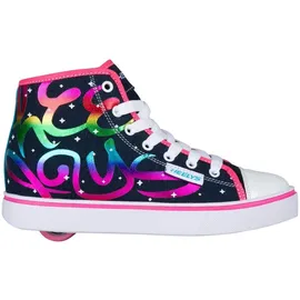 Heelys Veloz Sneaker, Denim Rainbow, 35 EU