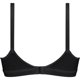 triaction by Triumph "Triaction Trophy N", Damen, Gr. 75, Cup E, schwarz, Single Jersey, Obermaterial: 53% Polyamid, 24% Baumwolle, 22% Elasthan (LYCRA), 1% Viskose, BHs Sport-BH, atmungsaktiv und hoher Support