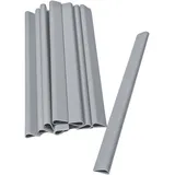 zaunzu zaun|zu® Klemmschiene ECO-Clip: Sichtschutzstreifen Halteclip | Befestigung für Zaunblende & Windschutz