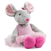 Schaffer 5652 Plüsch Ballett-Maus 26 cm