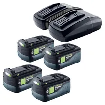 Festool Energie Set 4x Akku 18 V 5,0 Ah