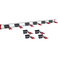 Bruns Bruns, Alu Geräteschiene mit Halter und 1x Schiene Länge 500 mm