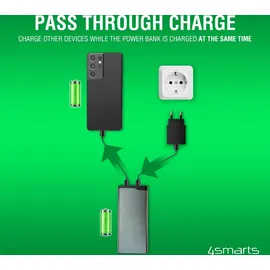 4smarts VoltHub Pro 10000 mAh gunmetal black