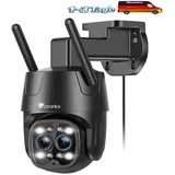 Ctronics 4MP Hybrid-Zoom IP Kamera Outdoor 2,4 5GHz WLAN 35