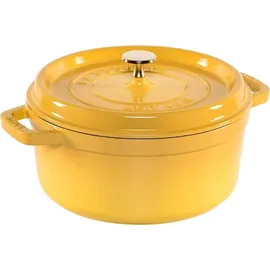 Staub Cocotte 24 cm rund citron 