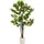 ML-Design Kunstpflanze Orangenbaum 130 cm, aus Kunststoff,