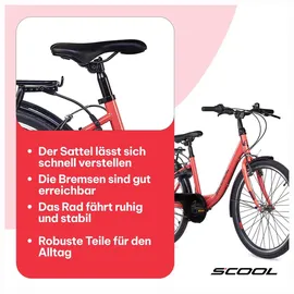 S'COOL chiX 24 Zoll RH 35 cm rot