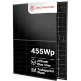 Jolywood 455W Bifazial 2x2mm Glas-Glas Modul JW-HD96N 455W -  PV Solar Panel
