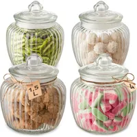 Praknu Vintage Vorratsglas 1,5 L 4 St.