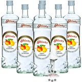 6 x Prinz Obstschnaps 40% + gratis Schnapskelch