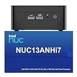 Intel NUC 13 Pro NUC13ANHi7 Arena Canyon Mini PC, Core i7-1360P, 32GB RAM, 1TB SSD, Mini Computer Windows 11 Pro für Business Home Office, Unterstützung 8K/4K Quad Display/WiFi 6E/BT 5.3/Thunderbolt 4