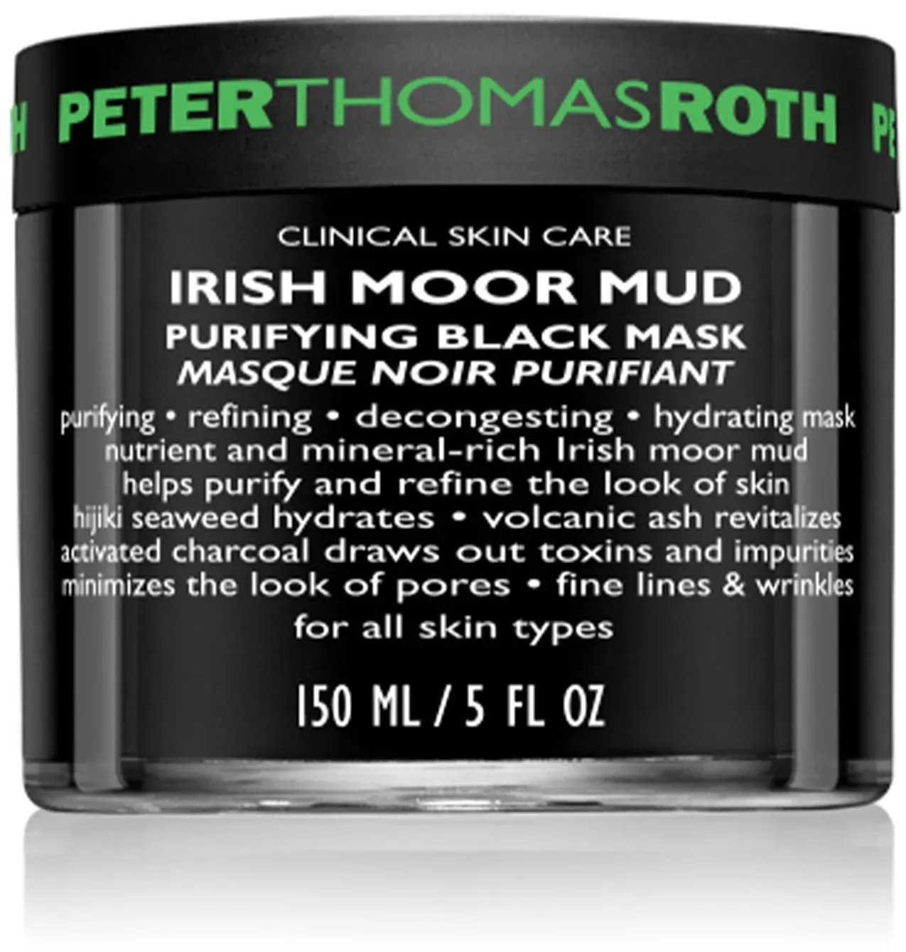 Peter Thomas Roth - Irish Moor Mud Purifying Black Mask 5.1 fl oz 150 ml