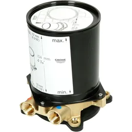 Grohe Rohbauset Grundkörper DN 15 Schwarz/Weiß