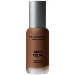 MÁDARA Make Up SKIN EQUAL Grundierung für ein sanftes Strahlen SPF 15 Foundation #100 MOCHA 30 ml Braun 