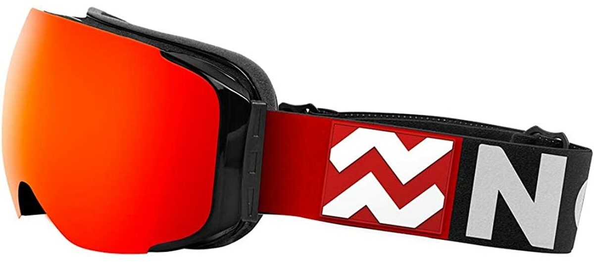 Skibrille Northweek Magnet Rot Polarisiert