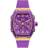 ICE-Watch Ice boliday Ultra violett - Violette Damenuhr mit Silikonarmband - 023289