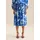 Seidensticker Midirock Damen Paisley Blau/Weiß 40