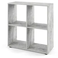 Vicco Raumteiler Tetra 72,6 x 72 x 29 cm Grau
