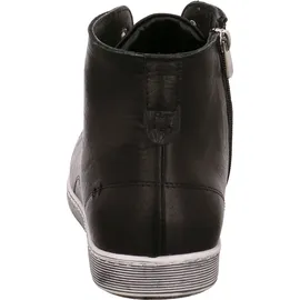 Andrea Conti Damen High Top Sneaker Schnürer Leder dynamisch 0341500, Schwarz 39
