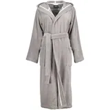 CAWÖ Home Bademäntel Damen Kapuze Sauna Time 832 stein - 70 M - M