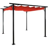 MCW Pergola C42 3,5 x 3,5 m Terracotta