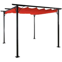 MCW Pergola C42 3,5 x 3,5 m Terracotta