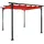 MCW Pergola C42 3,5 x 3,5 m Terracotta