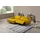 Egoitaliano "Suzette, Designsofa mit hohem Sitzkomfort", mit Recamiere, inkl. 1 elektronischen Relaxfunktion, L-Form gelb,