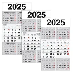 3 5-Monats-Wandkalender 2025