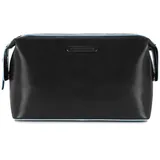 Piquadro Kulturbeutel Blue Square Toiletry Bag Black