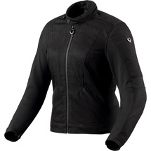 RevIt! Revit Elin Damen Textiljacke schwarz, 42