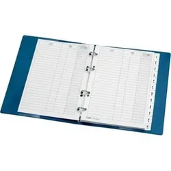 Ersatzeinlage, Pck=25Blatt, 5359000, für Telefonregister