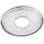 Wiedemann Kerzenmanschette Silberrand Transparent