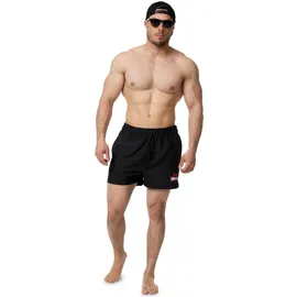 Lonsdale Kilstay Kurze Hose - Black / Red / White - 3XL