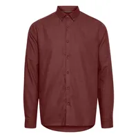 !Solid Langarmhemd rot XL
