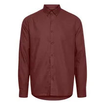 !Solid Langarmhemd rot XL