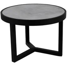 Brafab Itonda Loungetisch Ø 60 x 0 cm Grau/Schwarz