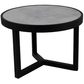 Brafab Itonda Loungetisch Ø 60 x 0 cm Grau/Schwarz
