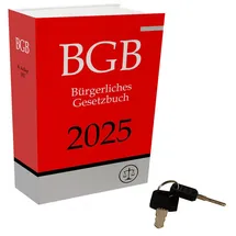 speecheese Buchtresor Bürgerliches Gesetzbuchs 2025 Booksafe 18 cm