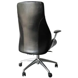 STEELBOXX Bürodrehstuhl Designer Drehstuhl Chefsessel"GT" schwarz Racer Car Seat 212600