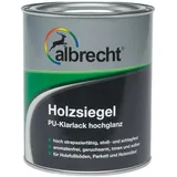 Albrecht Holzsiegel PU Klarlack Transparent hochglänzend 2,5 l