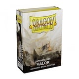 Arcane Tinmen Dragon Shield - 60 Japanese size Dual Matte Sleeves, Farbe: Valor